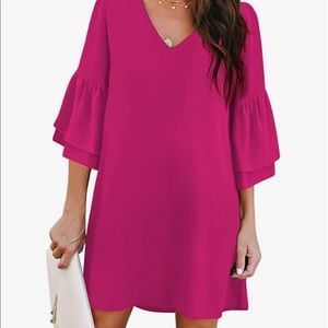 Pink Dress. Size Large.